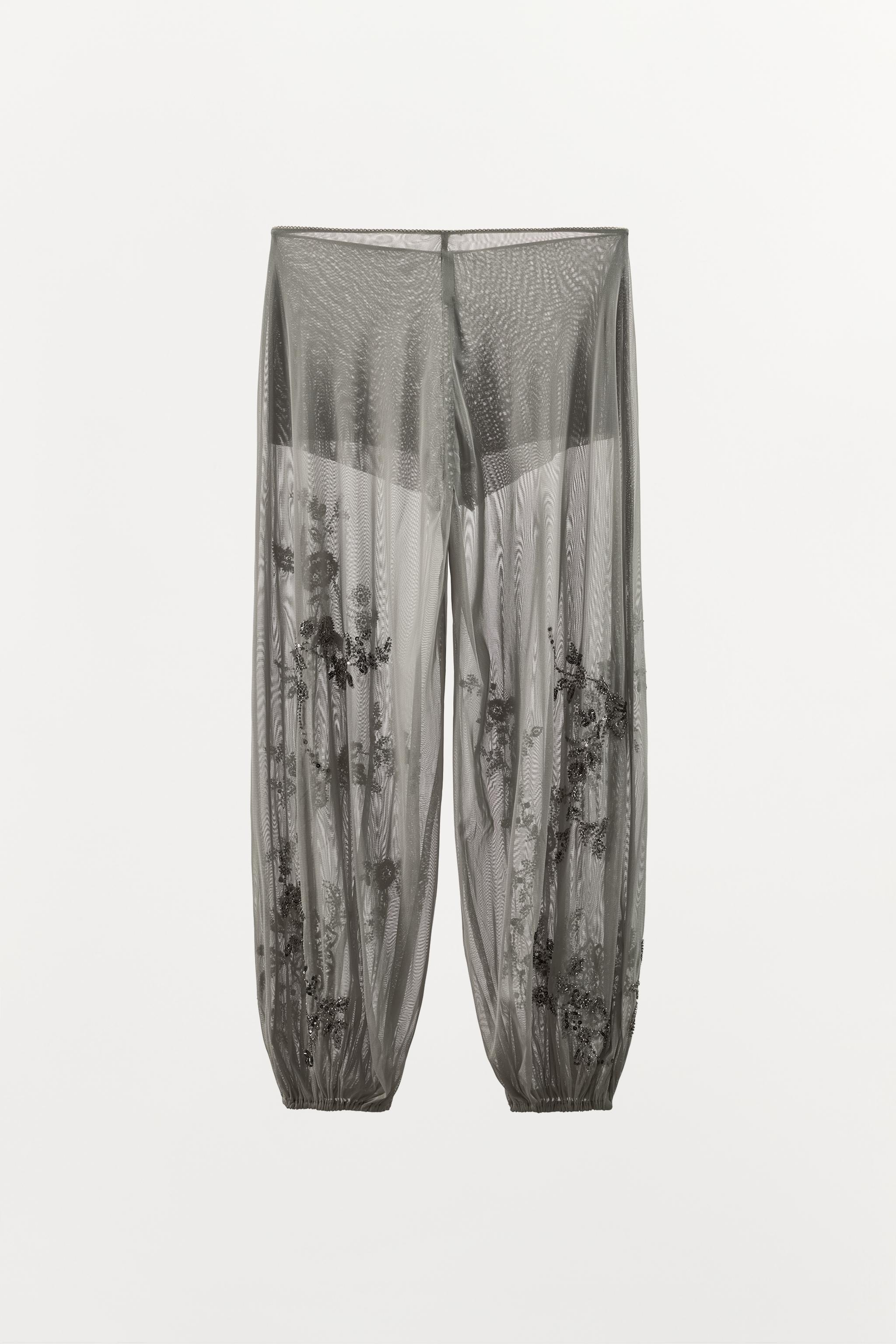 PANTALON BOUFFANT BRODÉ